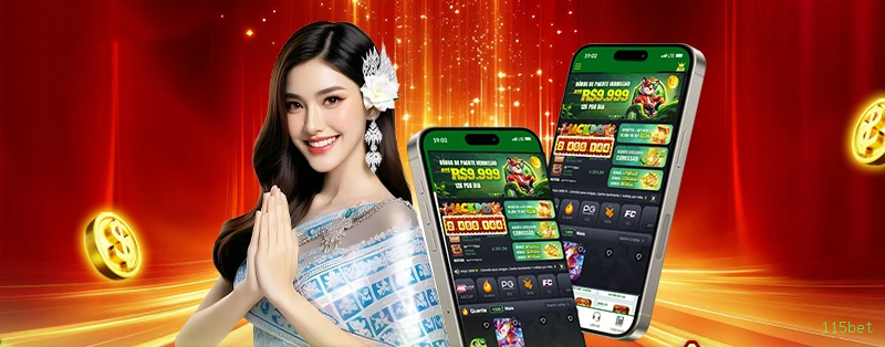 Conta 115bet sincronizada site e app